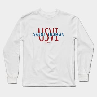 Saint Thomas, USVI (U.S. Virgin Islands) Long Sleeve T-Shirt